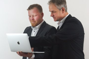 Die Gründer Henning Liese und Oliver Wissmann